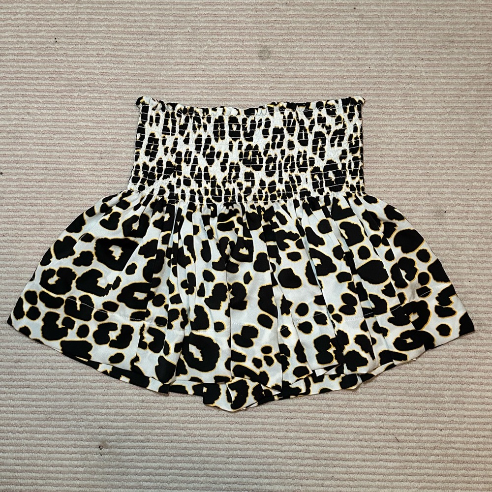 Cheetah print flowy skirt from Koch